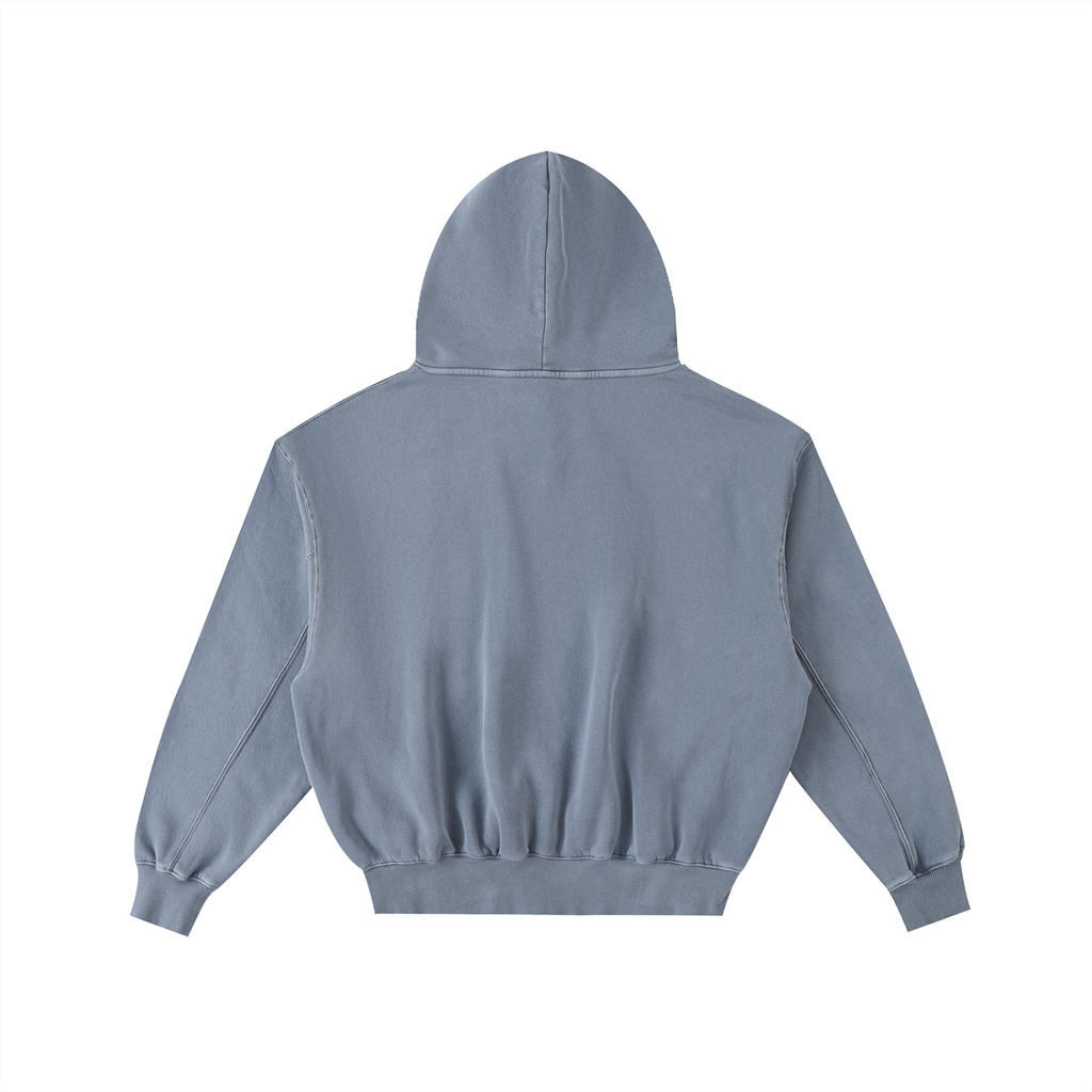 Never Straight, Always Forward Embroidered Hoodie
