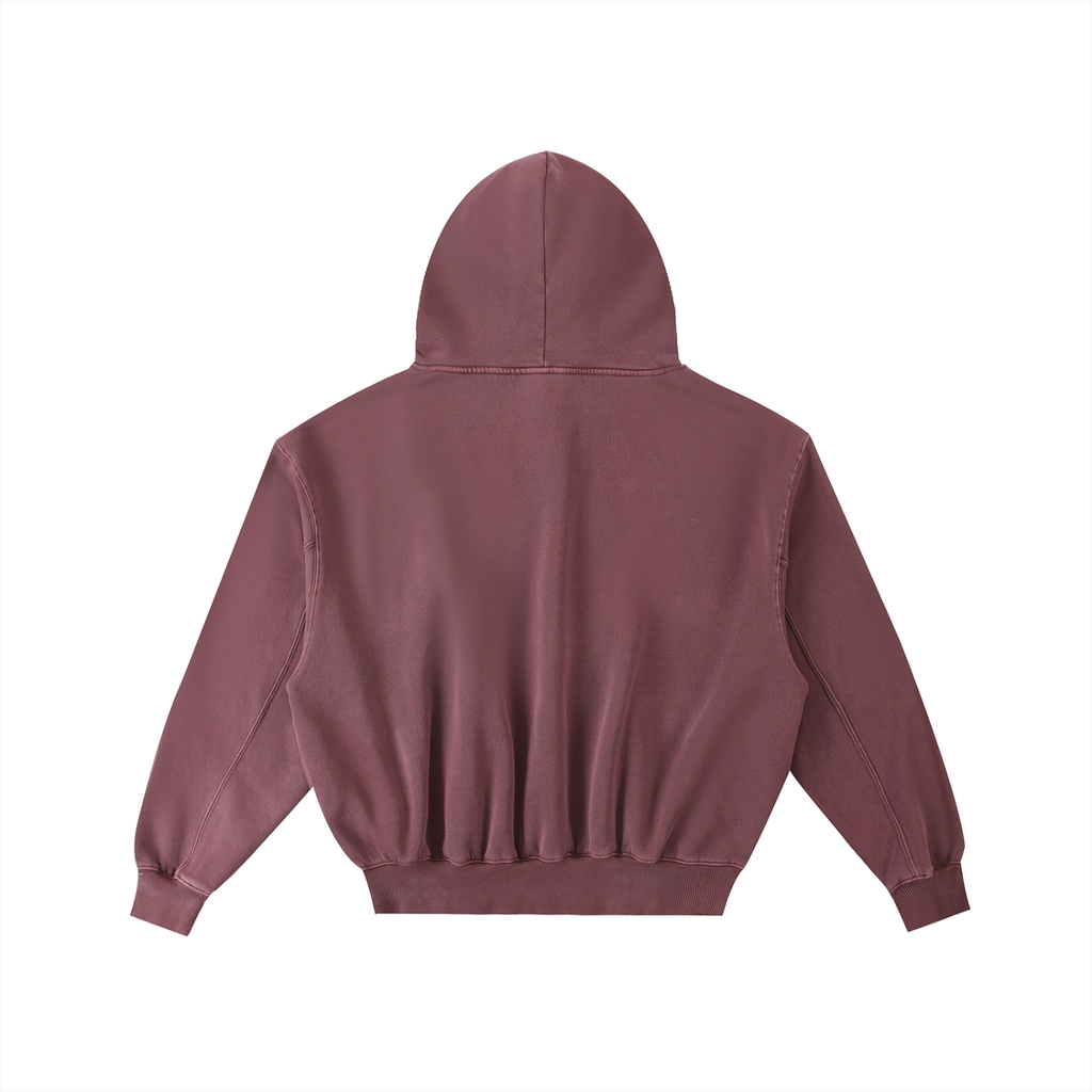 Never Straight, Always Forward Embroidered Hoodie