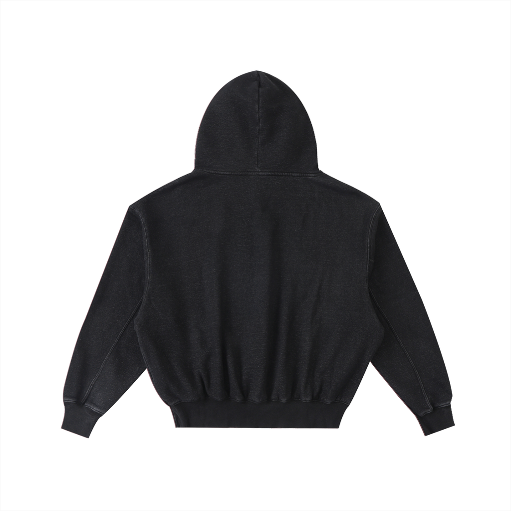 Never Straight, Always Forward Embroidered Hoodie