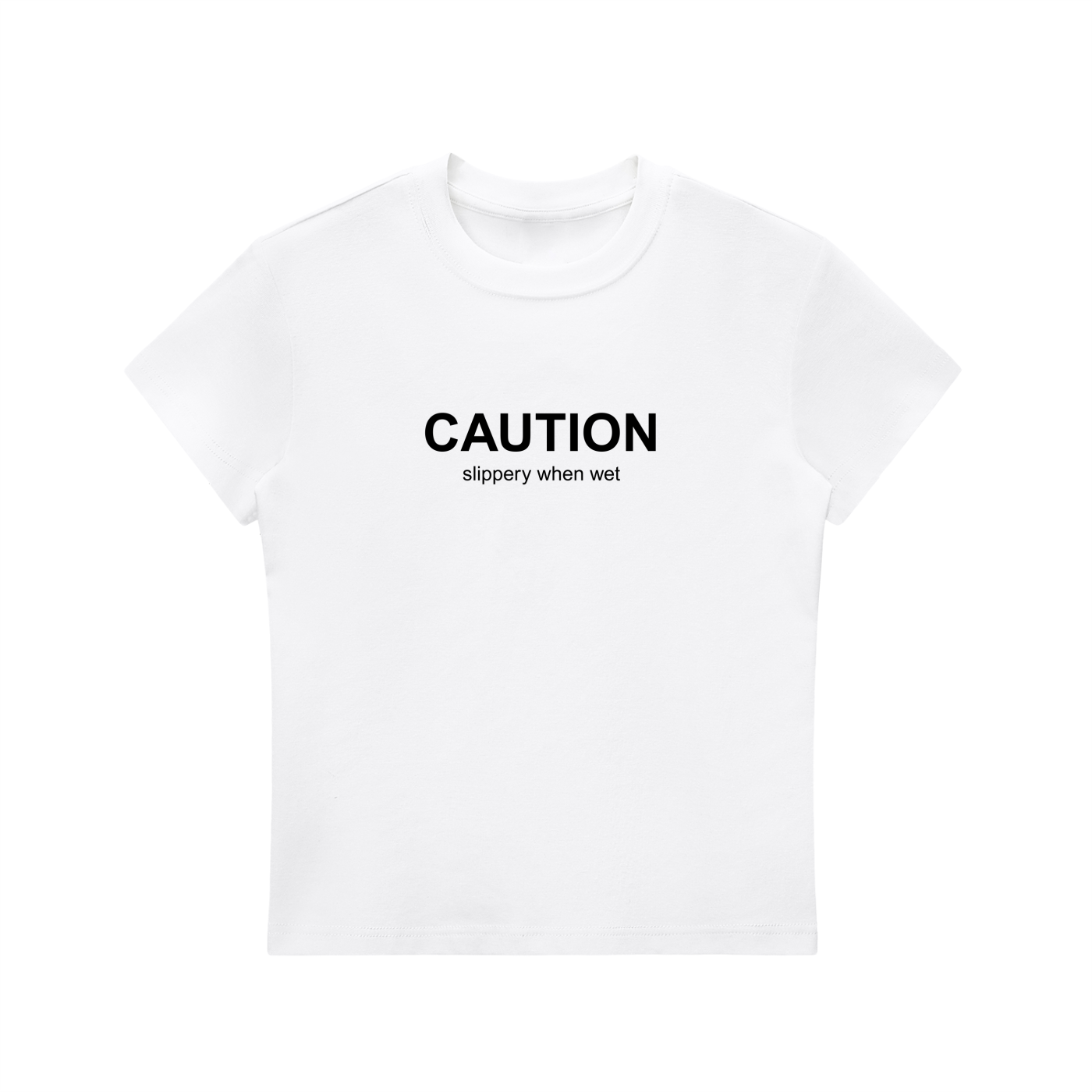 Slippery When Wet Bodycon Tee