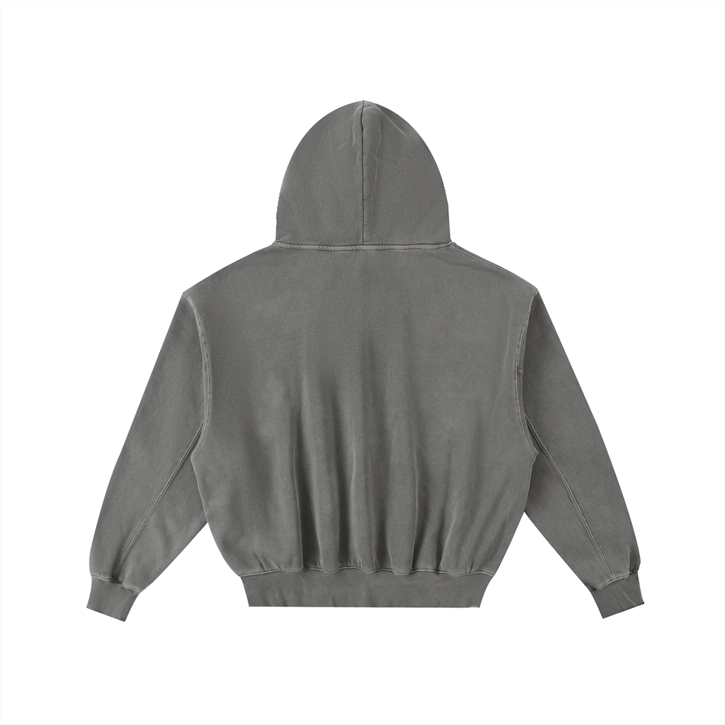 Never Straight, Always Forward Embroidered Hoodie